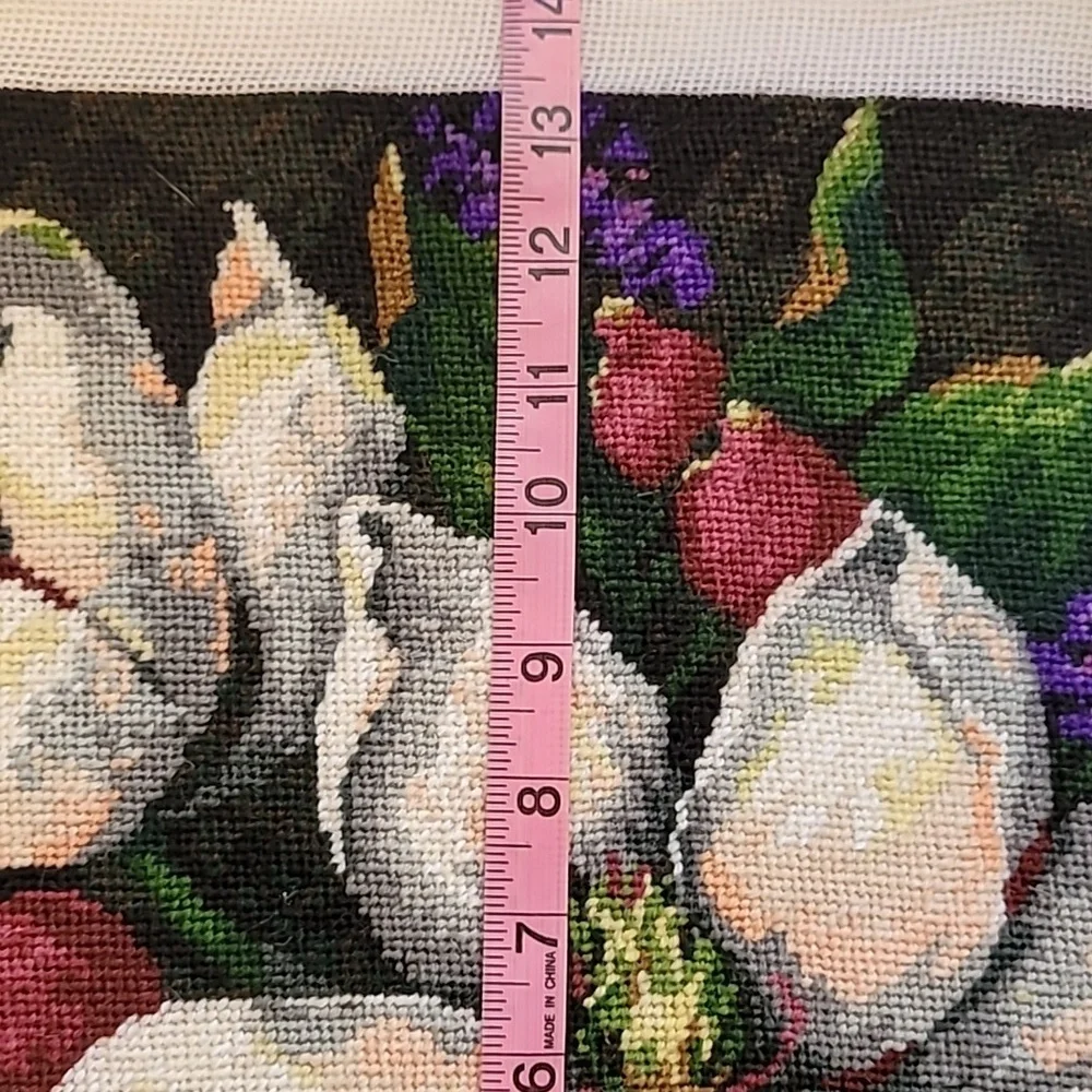 Magnolia Needlepoint Tapistry - Picture 5 of 5